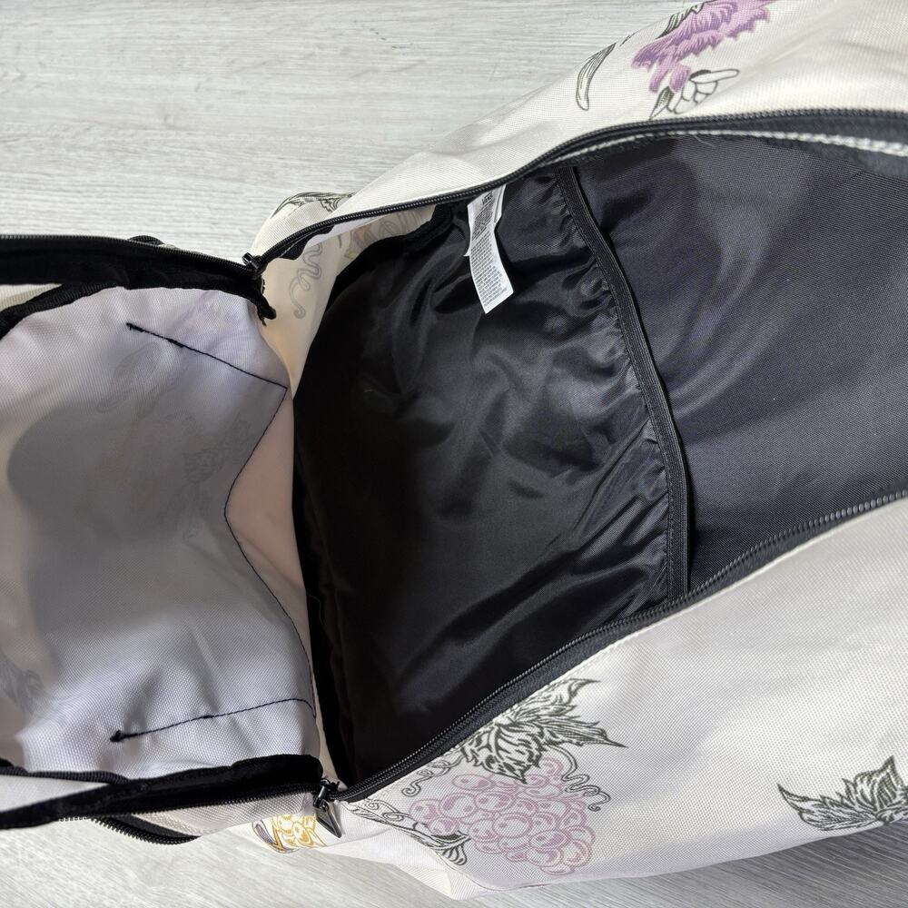 Vans Backpack Grapes Vines Floral Mushroom Adult Size Skateboard Apperal - Picture 11 of 11